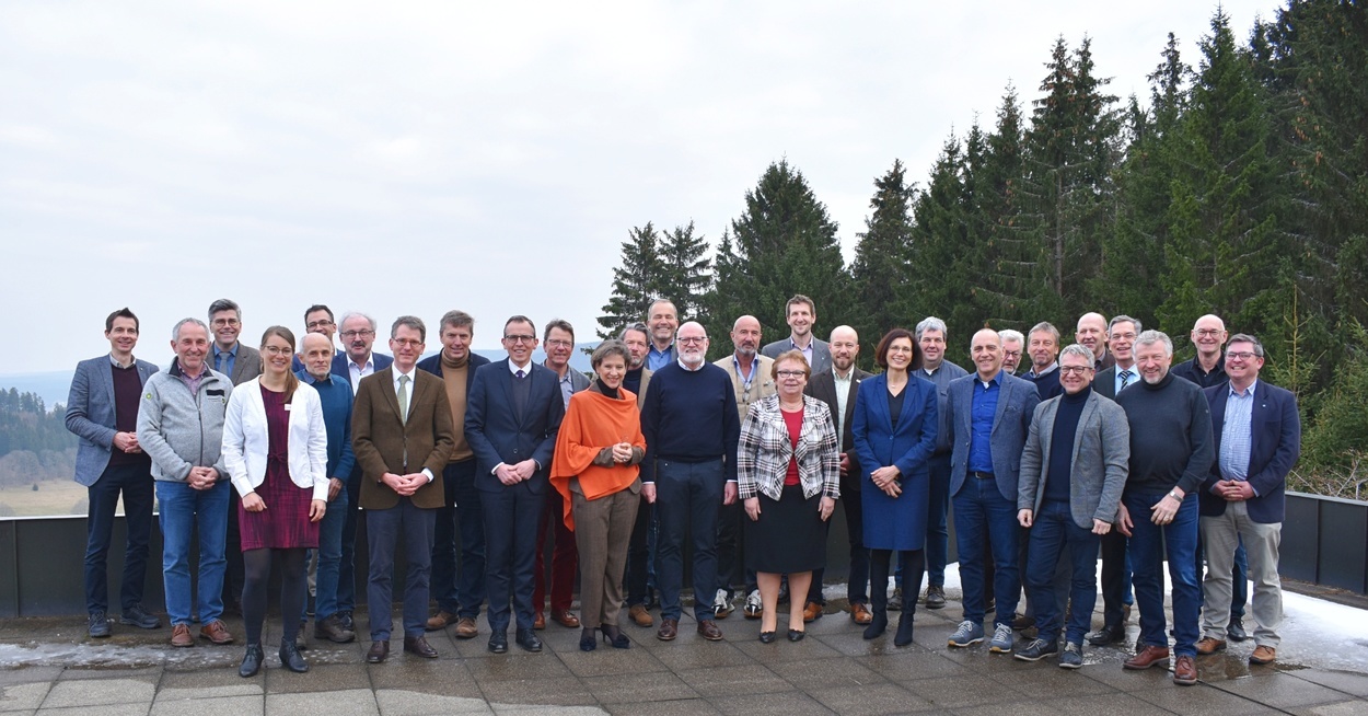 Der Gesamtvorstand beim Workshop zur Zwischenevaluation  Naturpark Sdschwarzwald e. V.