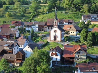 Blick auf Schwrstadt  Rolf Reimann