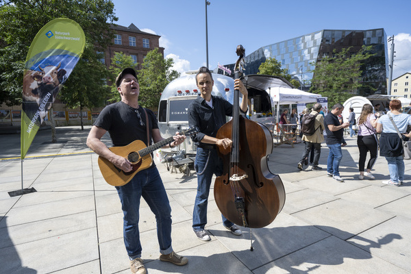 Musik sorgt fr gute Stimmung  UwSA Stadt Freiburg